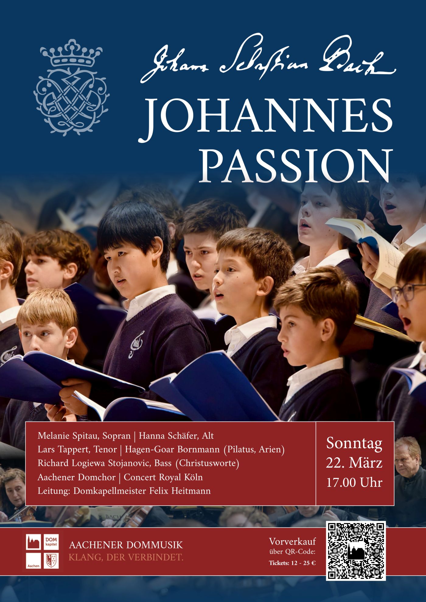 Plakat Johannespassion 2025