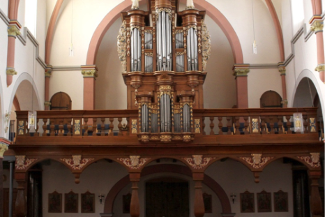 St. Marien Rachtig- Orgelprospekt von 1739