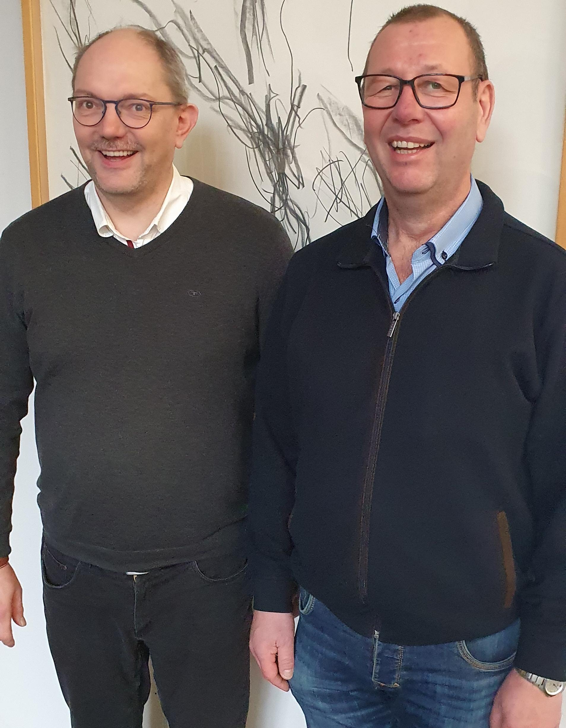 Norbert Sieberichs und Norbert Koerlings Regionalsprecher