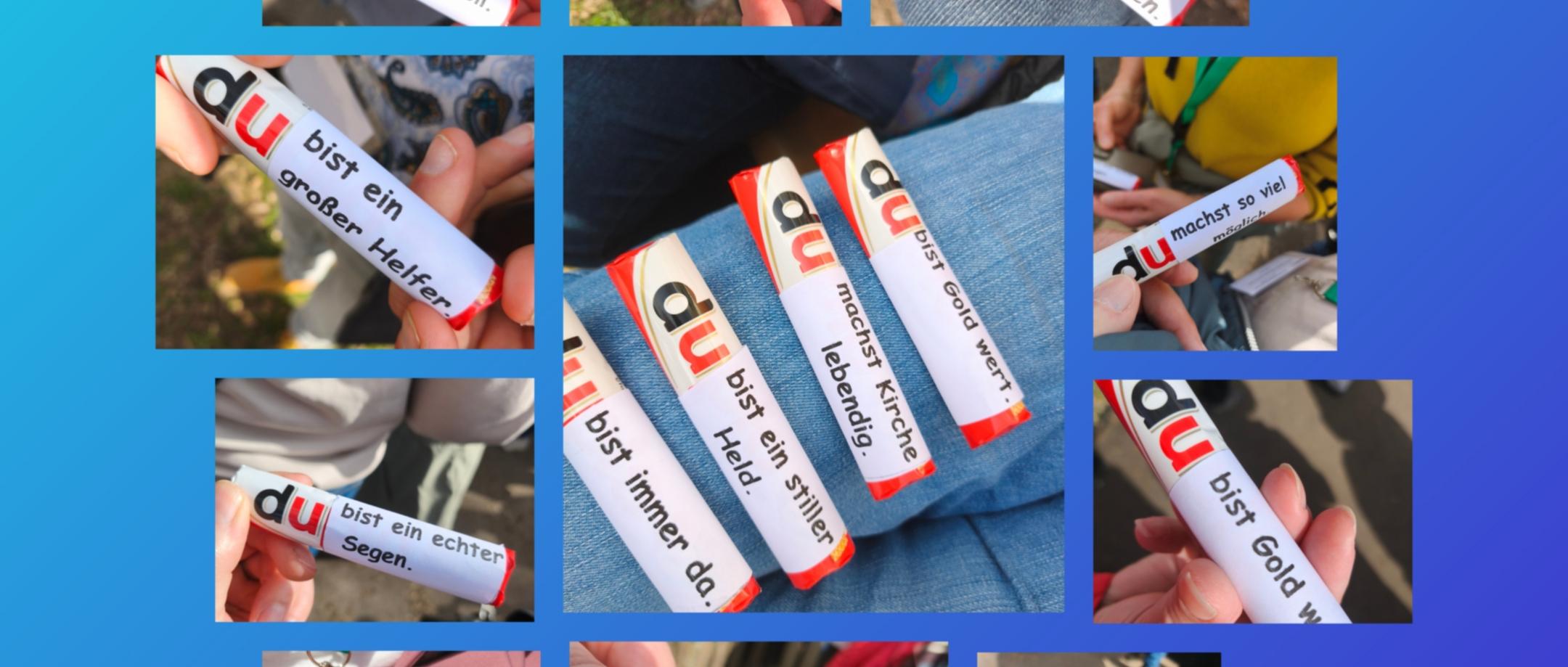 Ein süßer Willkommens Gruß