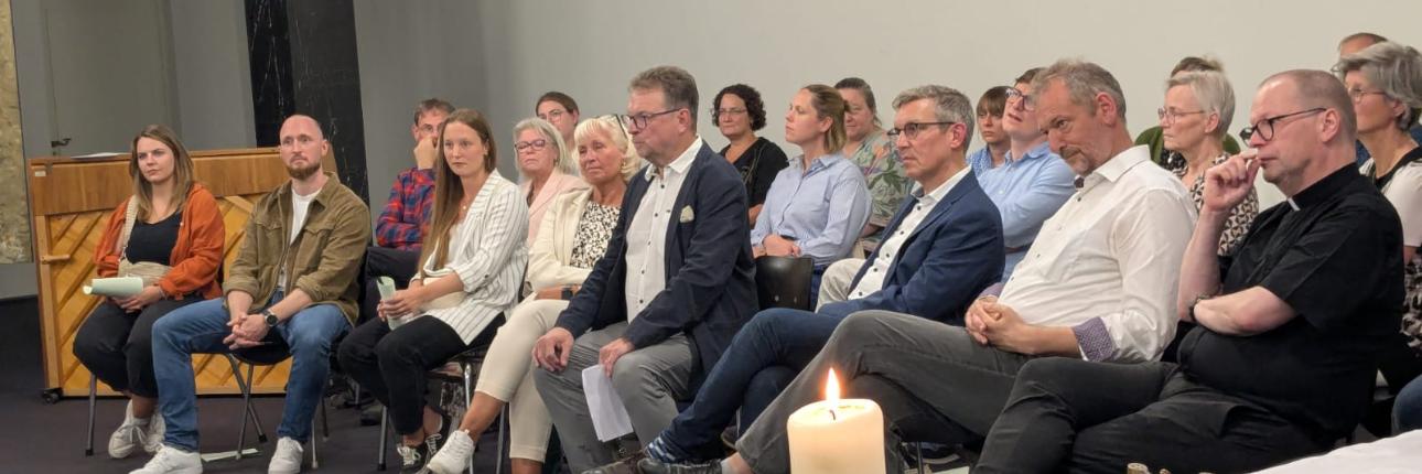 Hövel mit seiner Familie