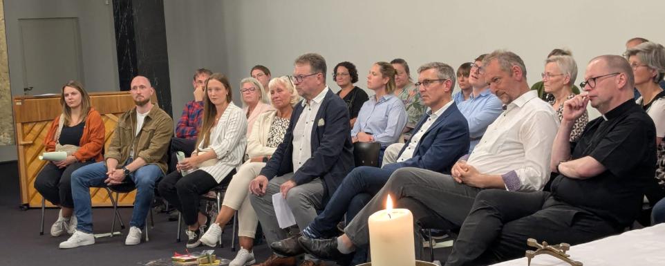 Hövel mit seiner Familie