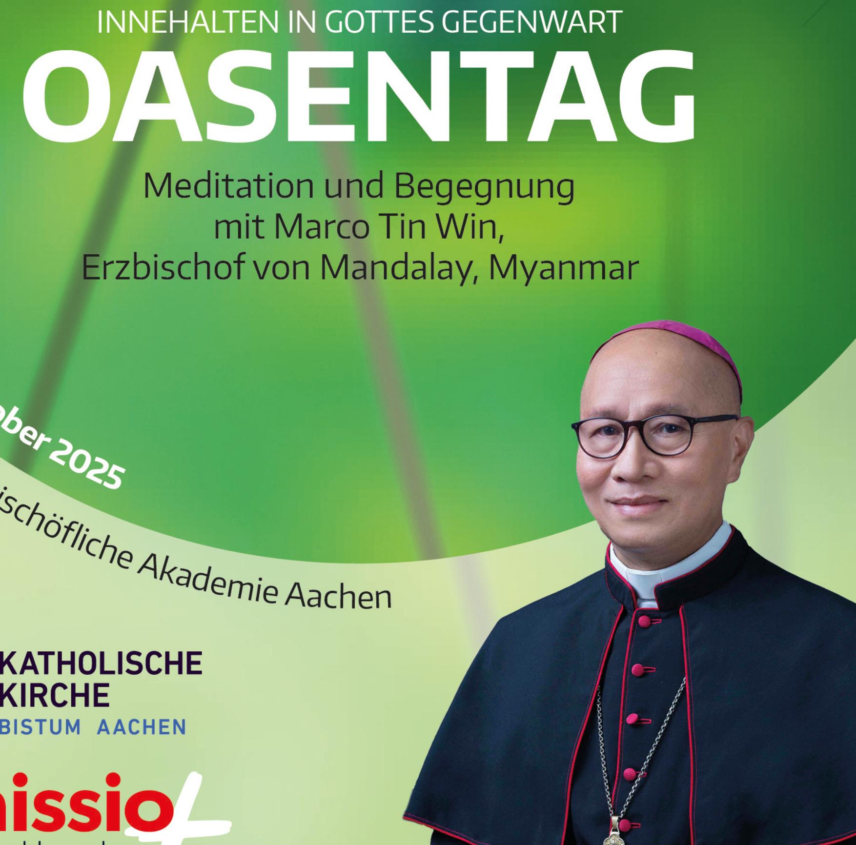 Oasenag mit Erzbischof Tin Win 251001