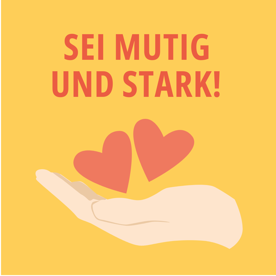 Sei mutig und stark