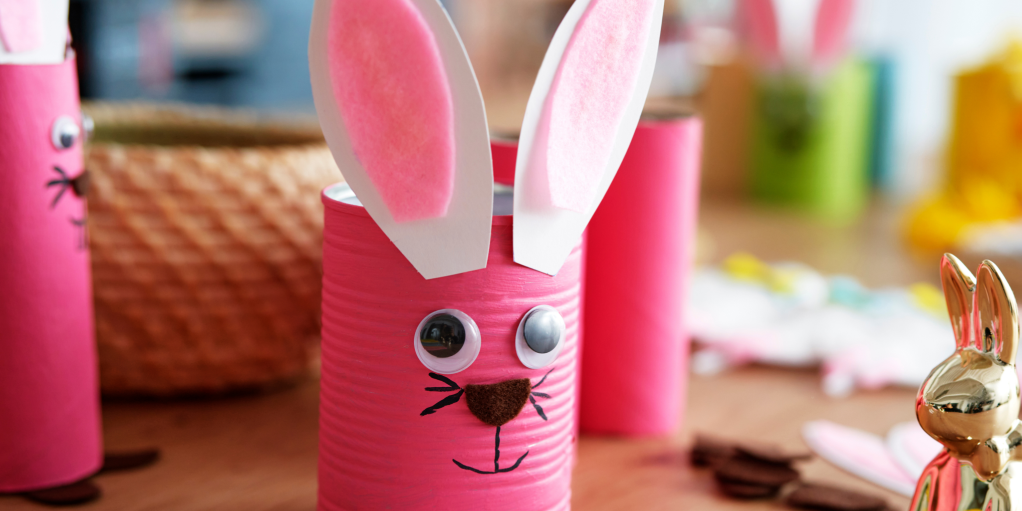 Osterhase aus Konservendose