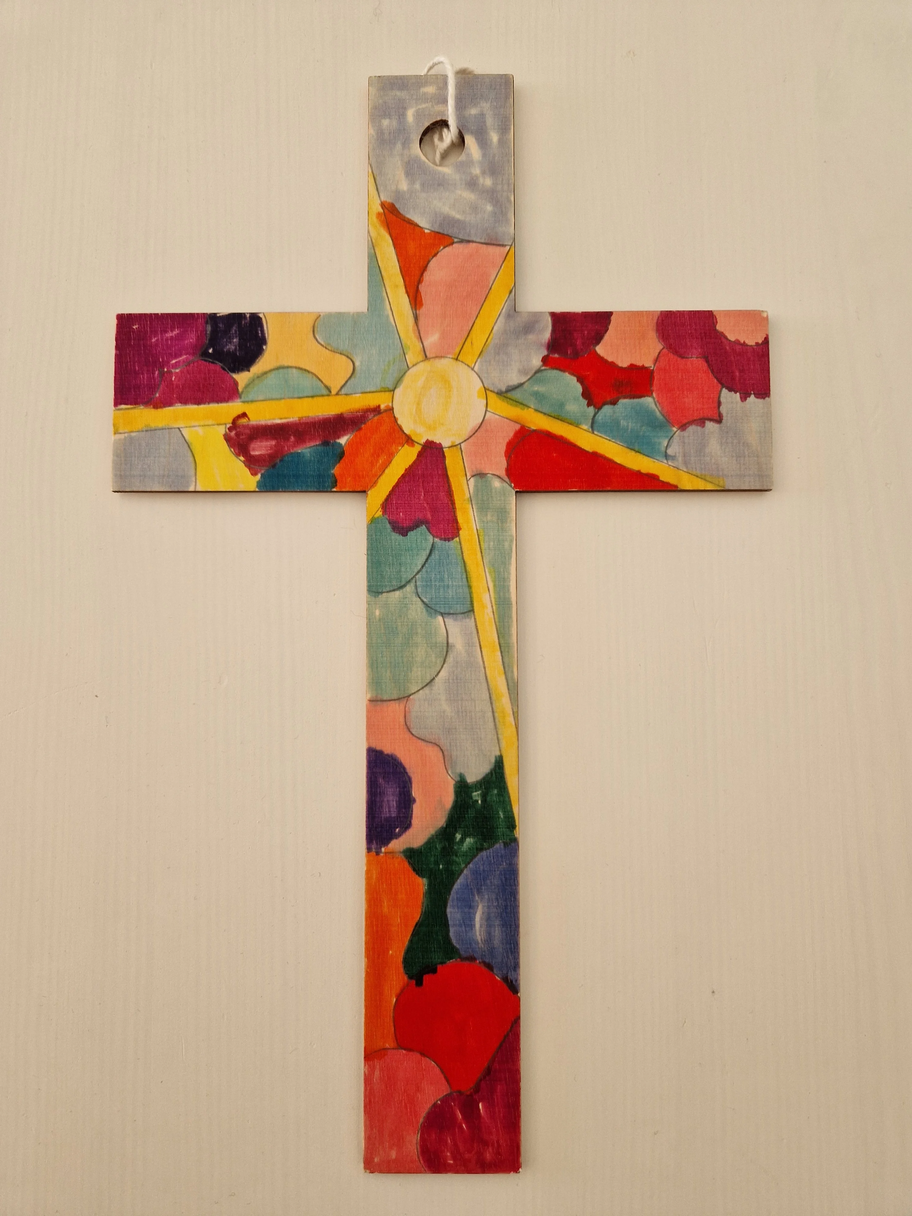 Fastenkreuz Bastelidee Kinder