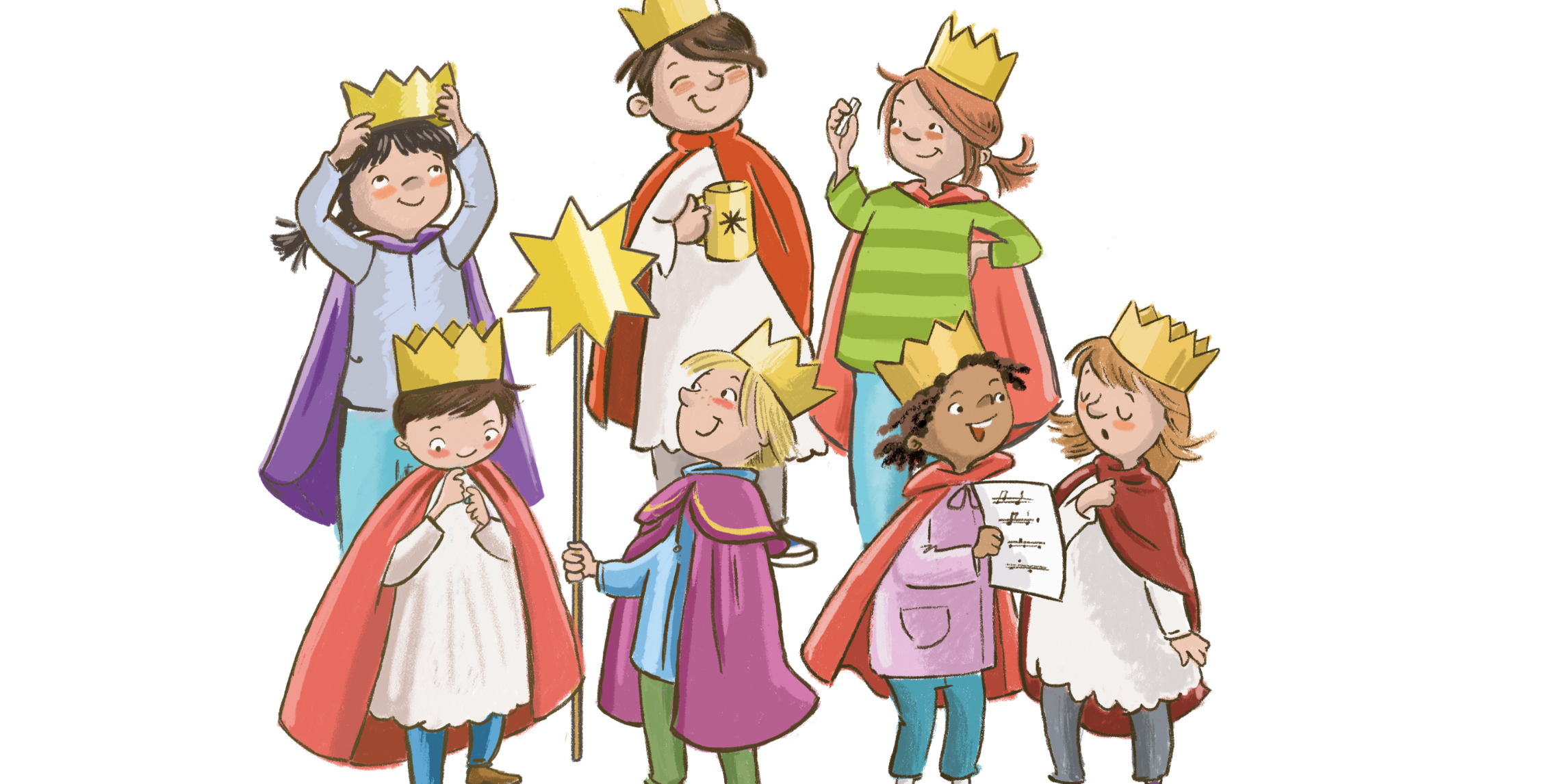 Gruppe Sternsinger:innen