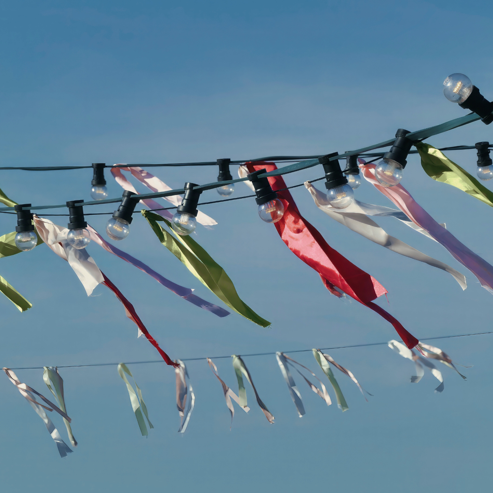 Fähnchen im Wind
