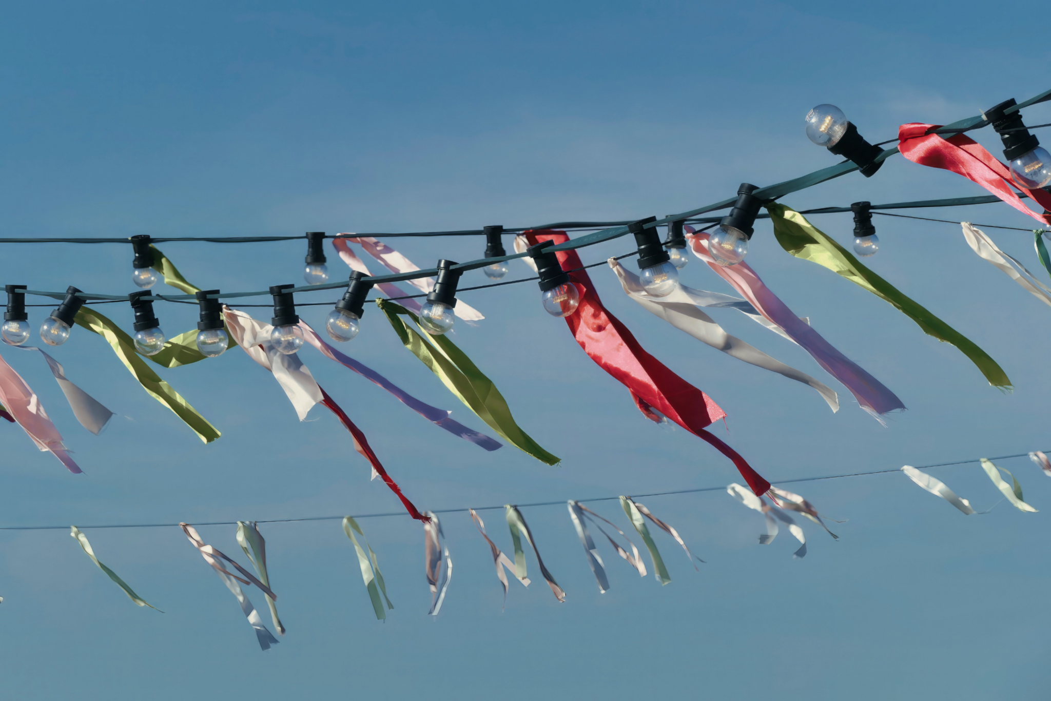 Fähnchen im Wind