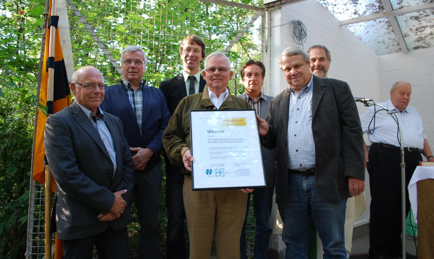 Ausbildungspatenschaften der KAB St. Mariä Himmelfahrt in Brüggen-Bracht