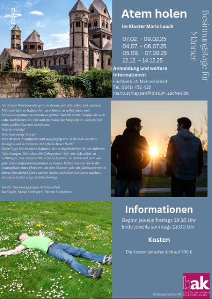Flyer Maria Laach 2025 Kosten