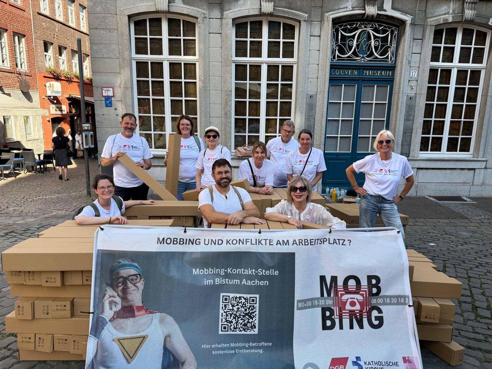 Gruppenfoto nach der Aktion