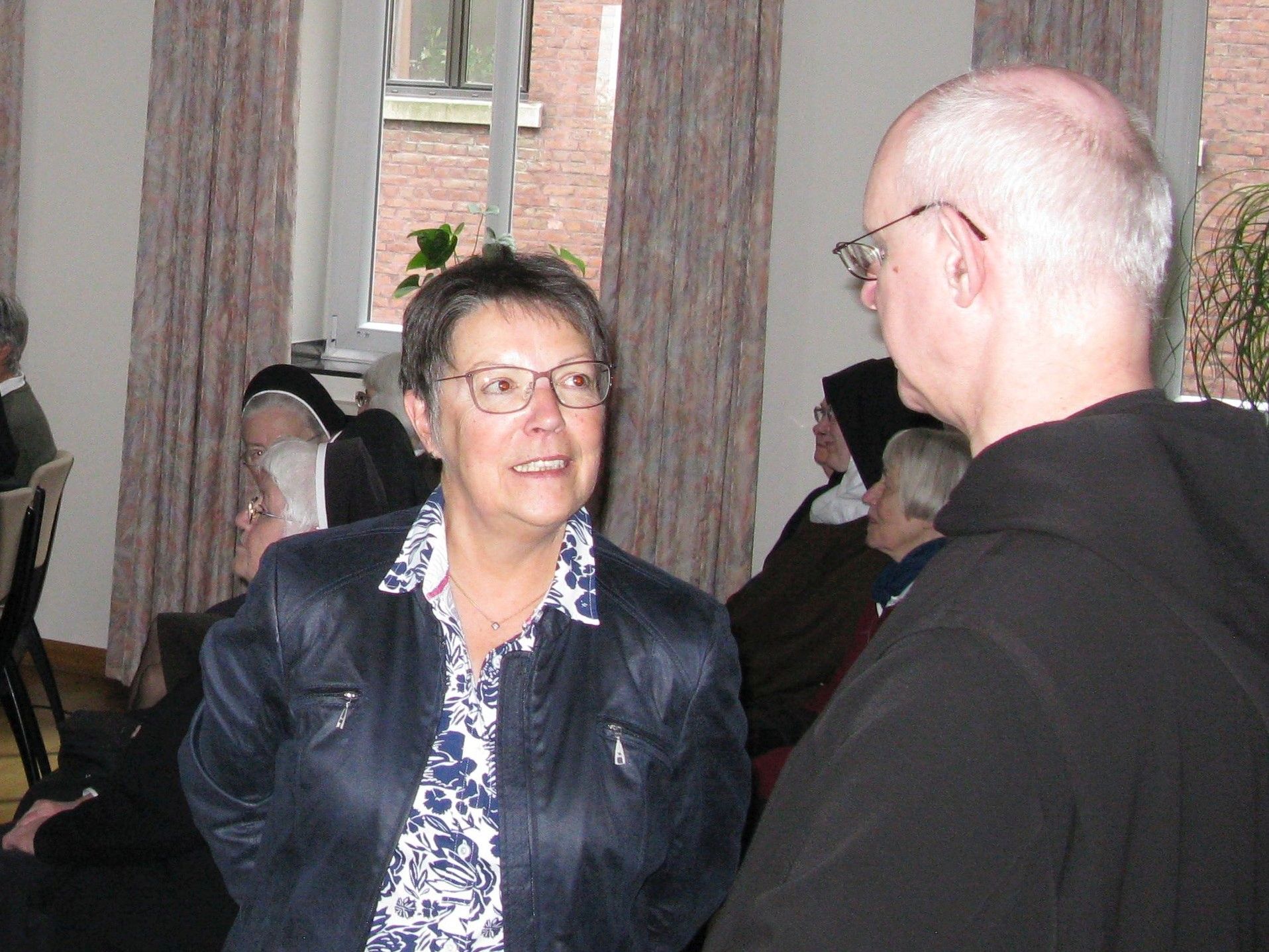 Inge Mühlbeyer und P. Oliver