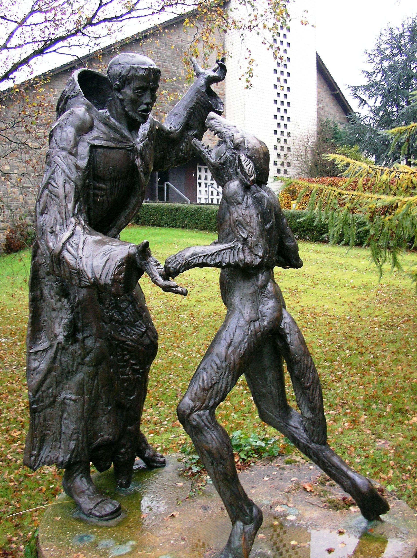 Franziskus und der Wolf