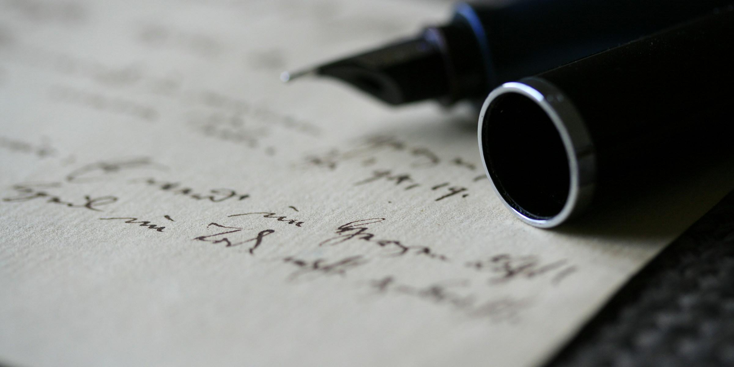 Handschriftlicher Text