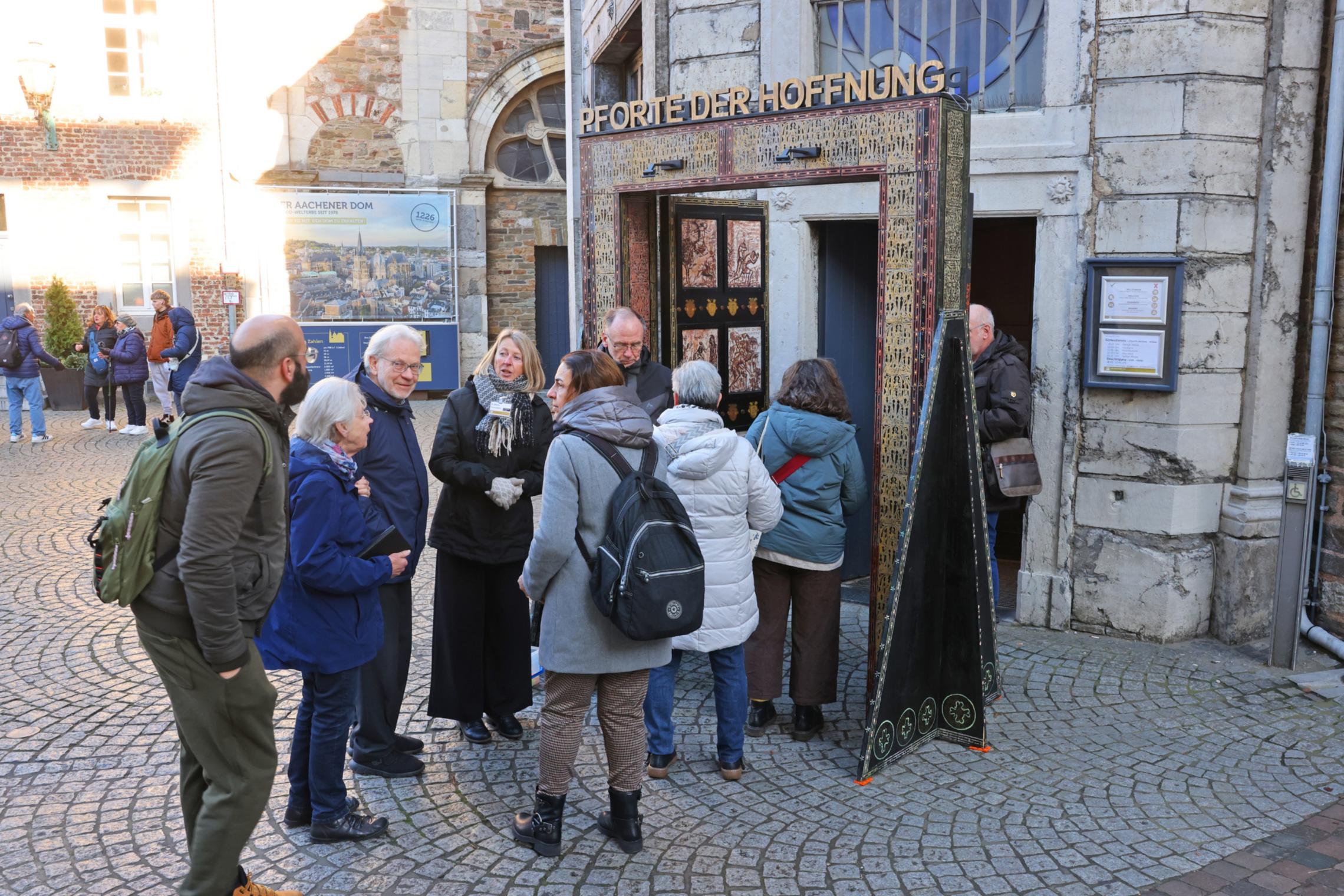 Abschlussgottesdienst Heiliges Jahr im Aachener Dom mit Pforte der Hoffnung
