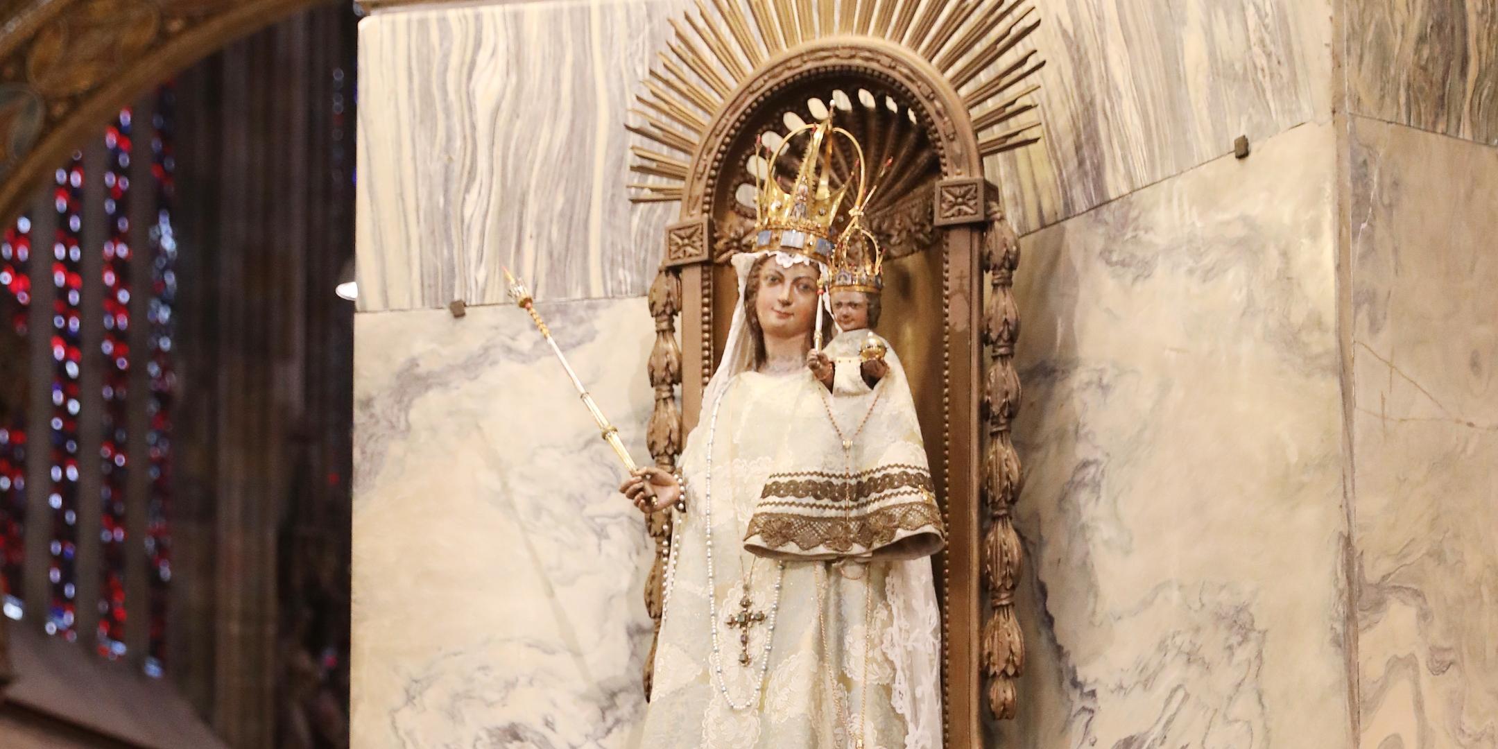 Gnadenbild im Aachener Dom