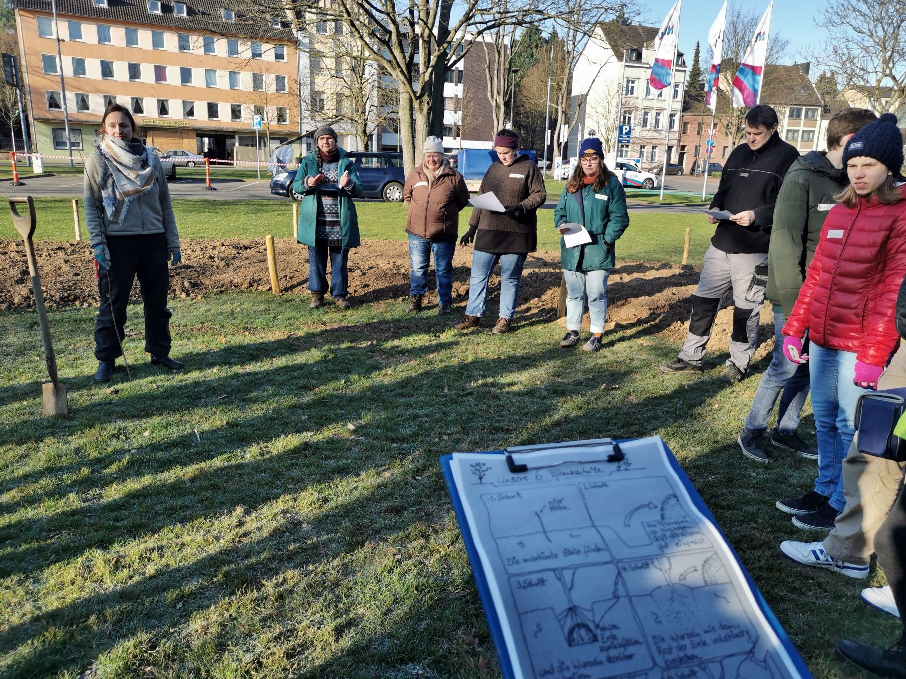Viele Engagierte unterstützen das Projekt 