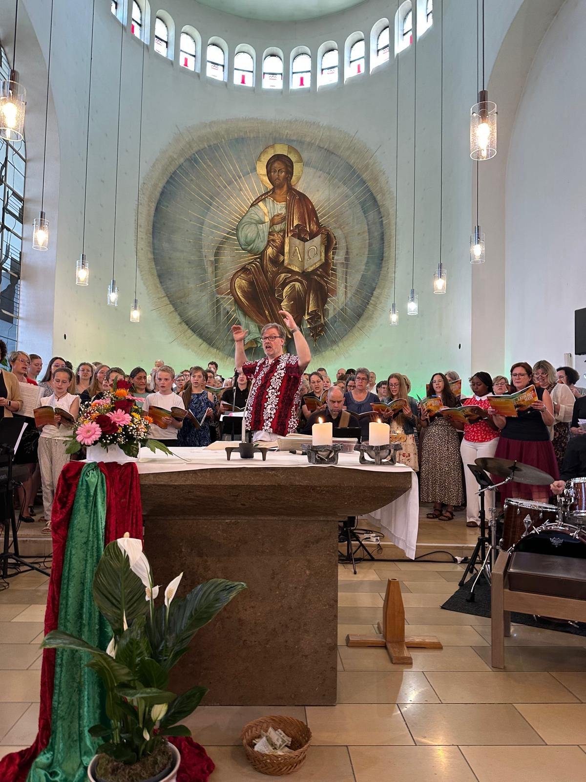 Chorwochenende_Gottesdienst_Wieslaw