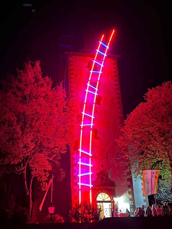 Foto Himmelsleiter - abends