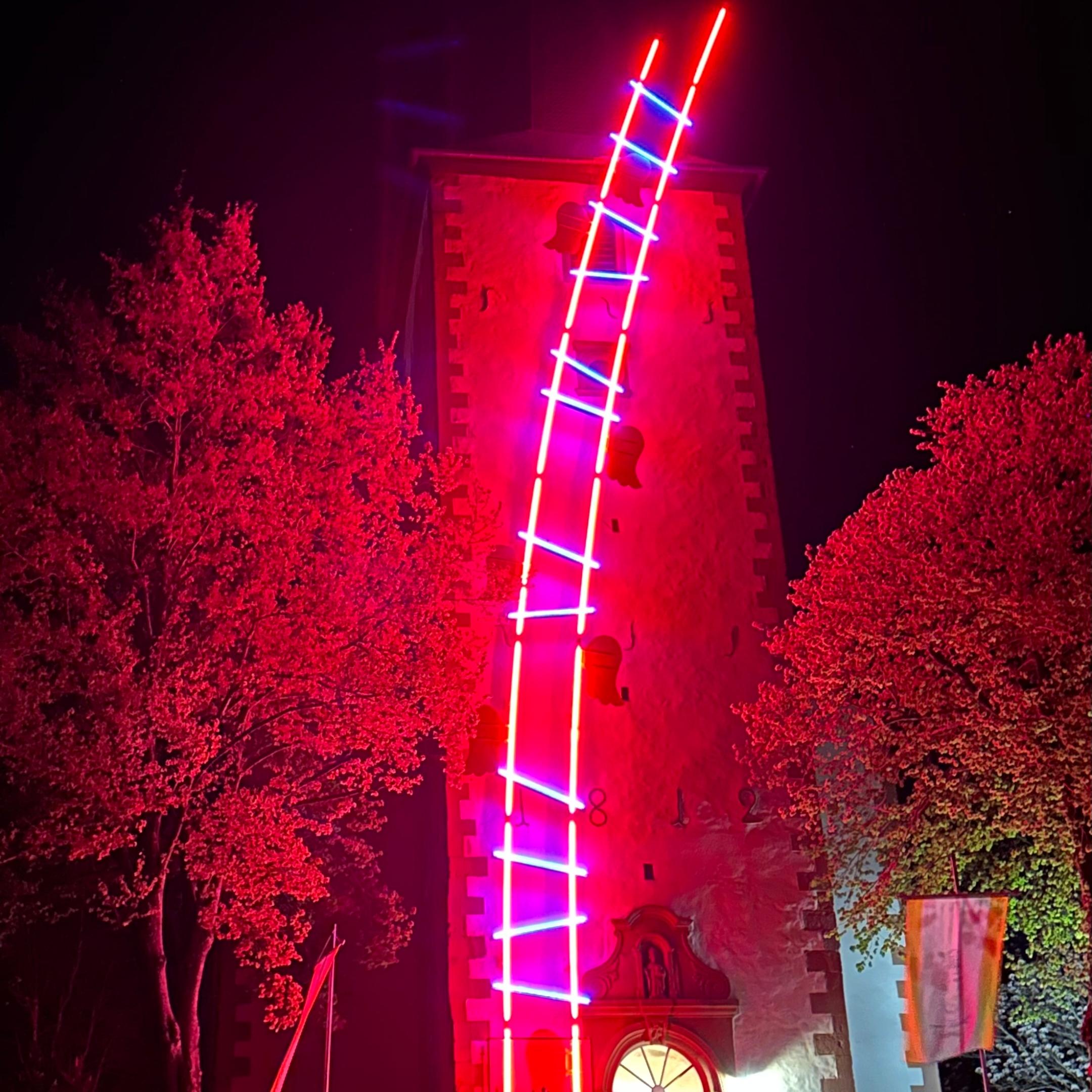 Foto Himmelsleiter - abends
