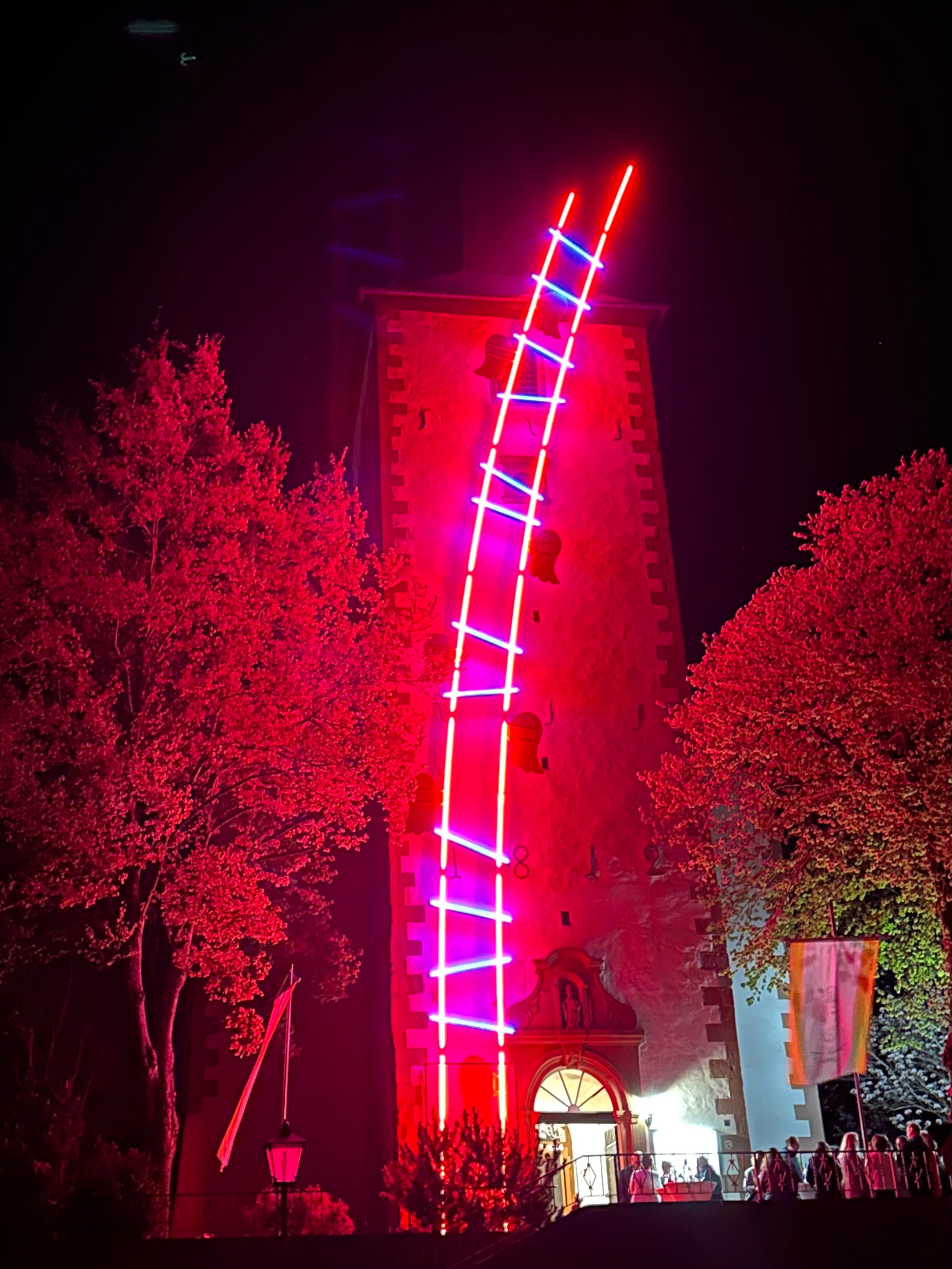 Foto Himmelsleiter - abends