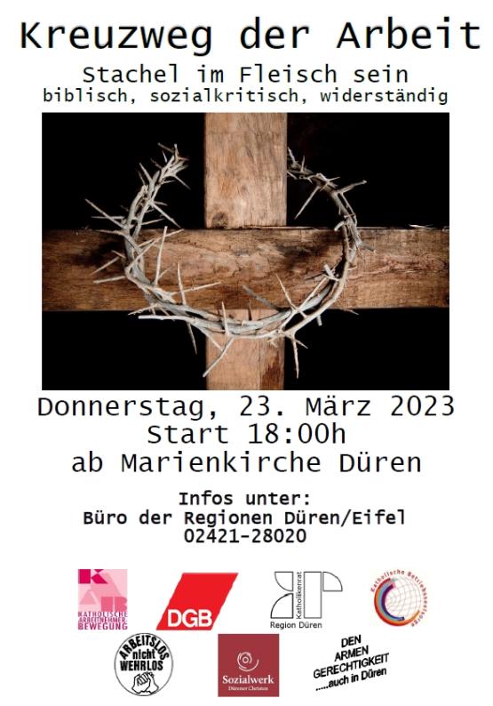 Kreuzweg Plakat