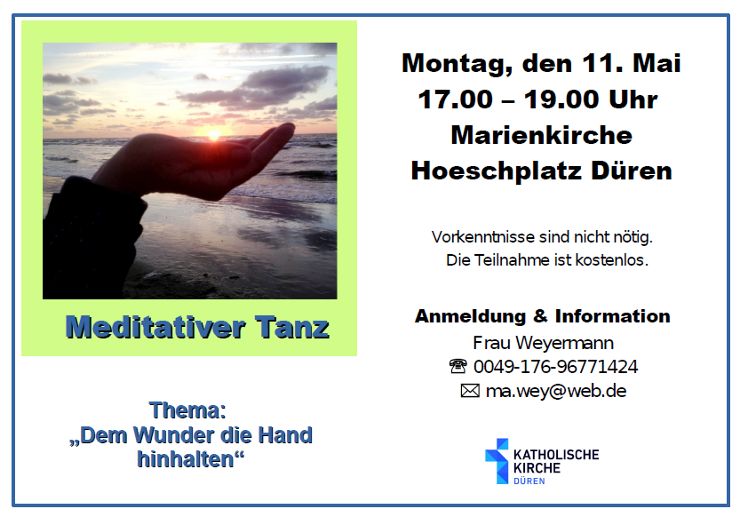 Meditativer Tanz Mai 26