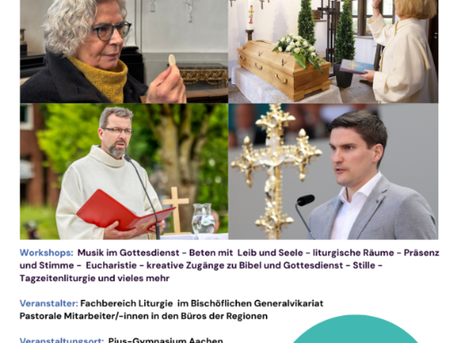 Plakat Tag der liturgischen Dienste Sept. 2026