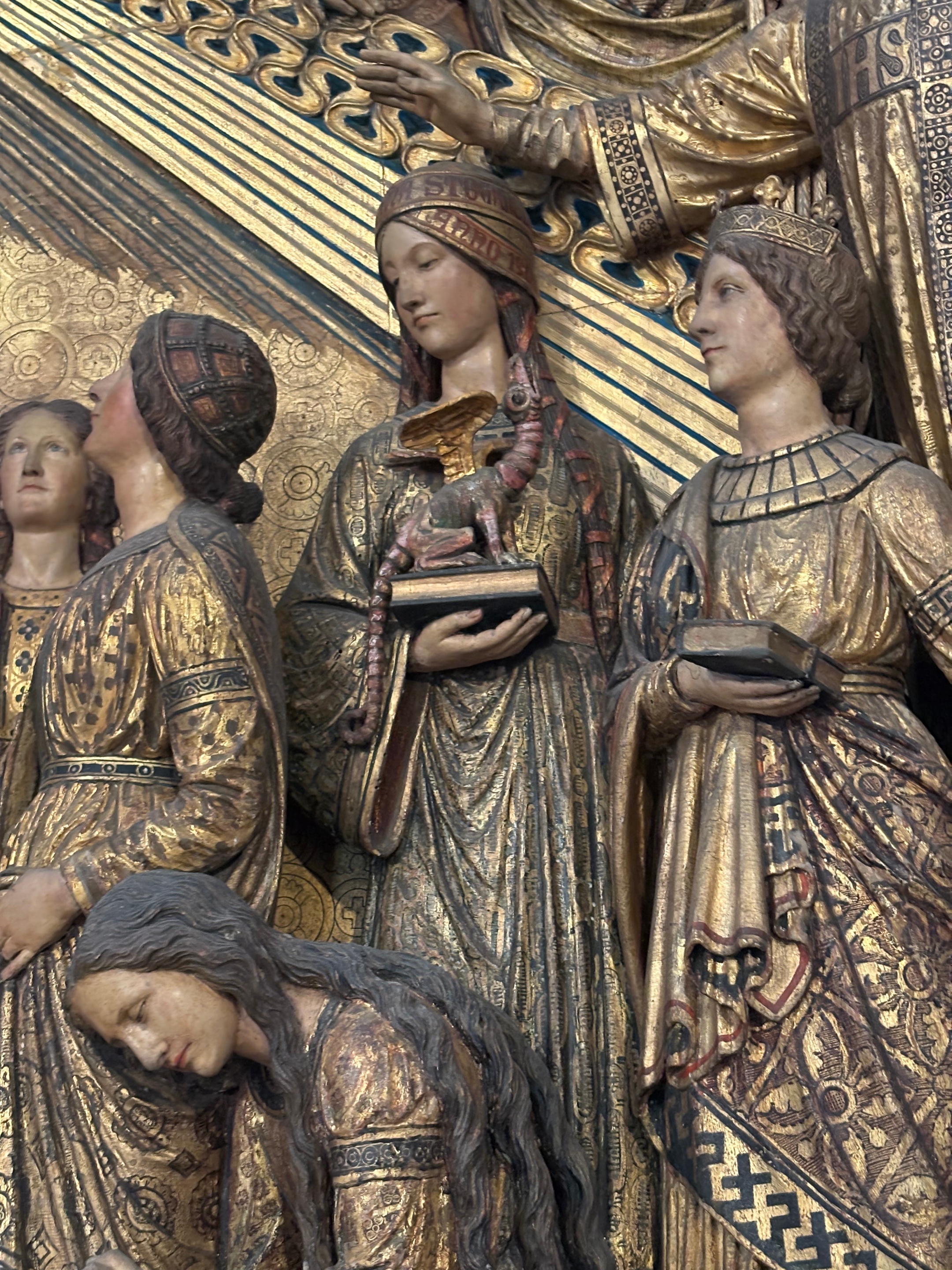 Selige Christina im Hochaltar Propsteikirche Jülich