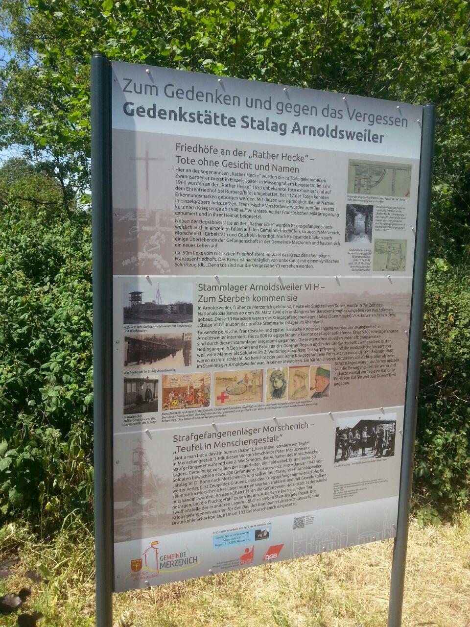 Tafel_Gedenkstätte_Stalag_Arnoldsweiler