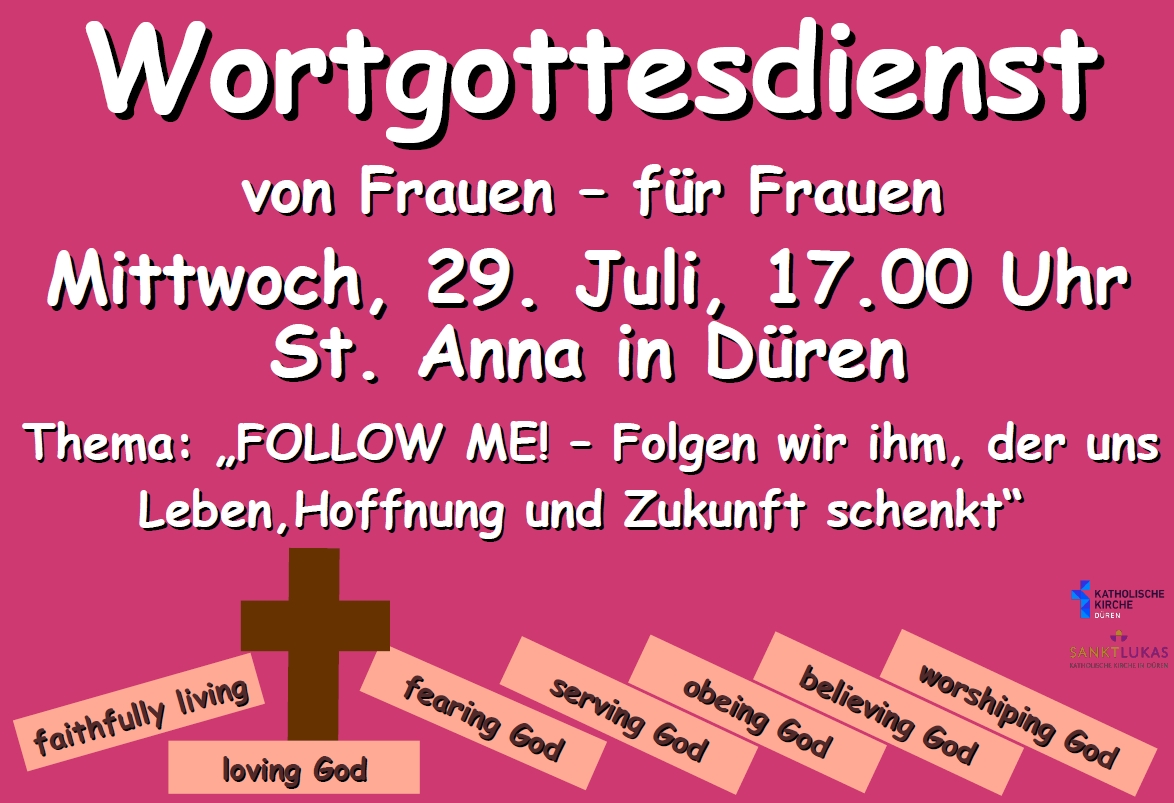 Wortgottesdienst für Frauen 2026