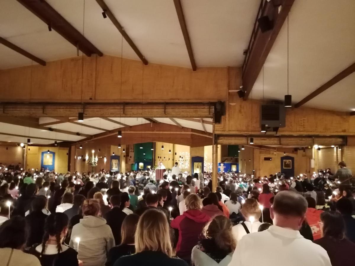 Lichtermesse Taizé Kerzen
