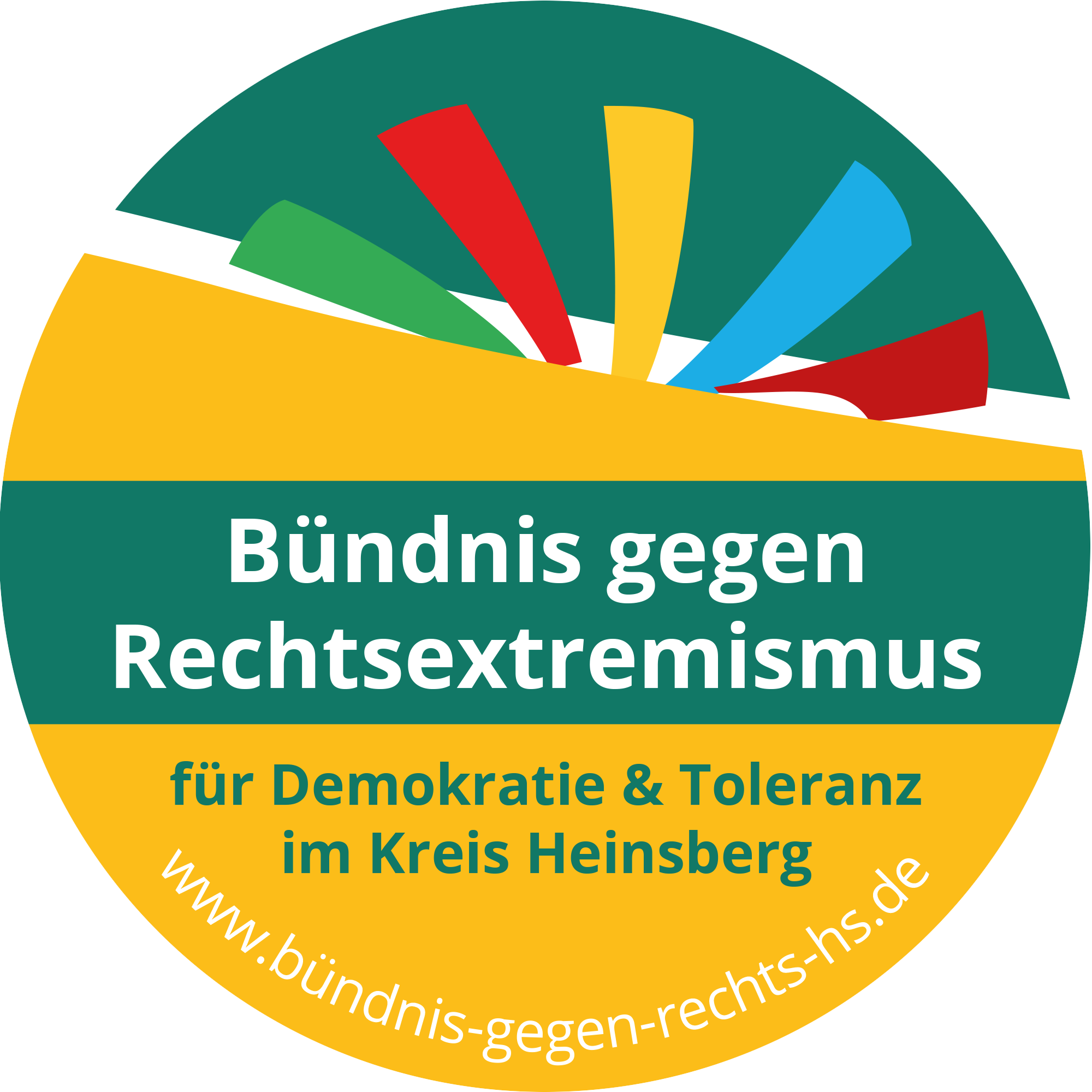Logo Bündnis gegen Rechtsextremismus HS