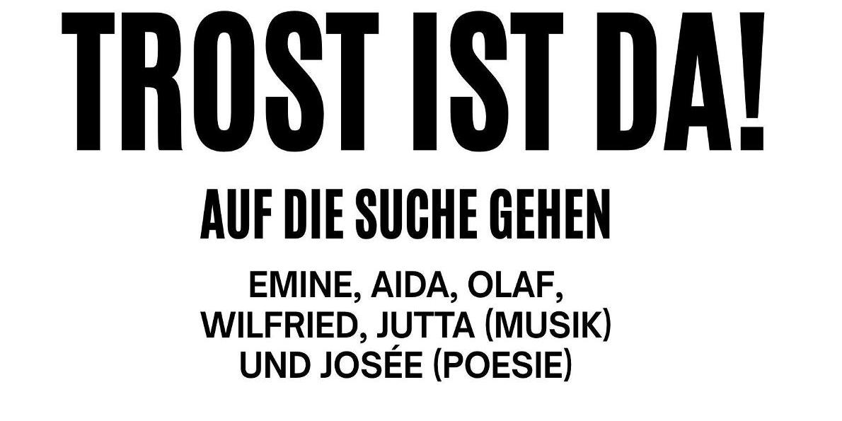 Plakat Trost ist da!