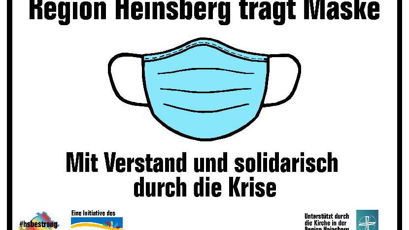Region Heinsberg trägt Maske
