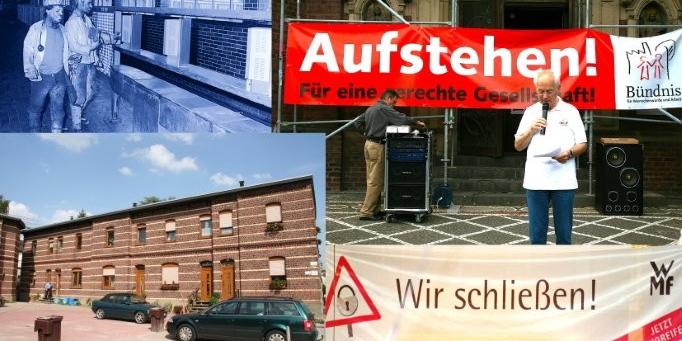 Plakat mit Ankündigung Veranstaltung Sozialkatholizismus
