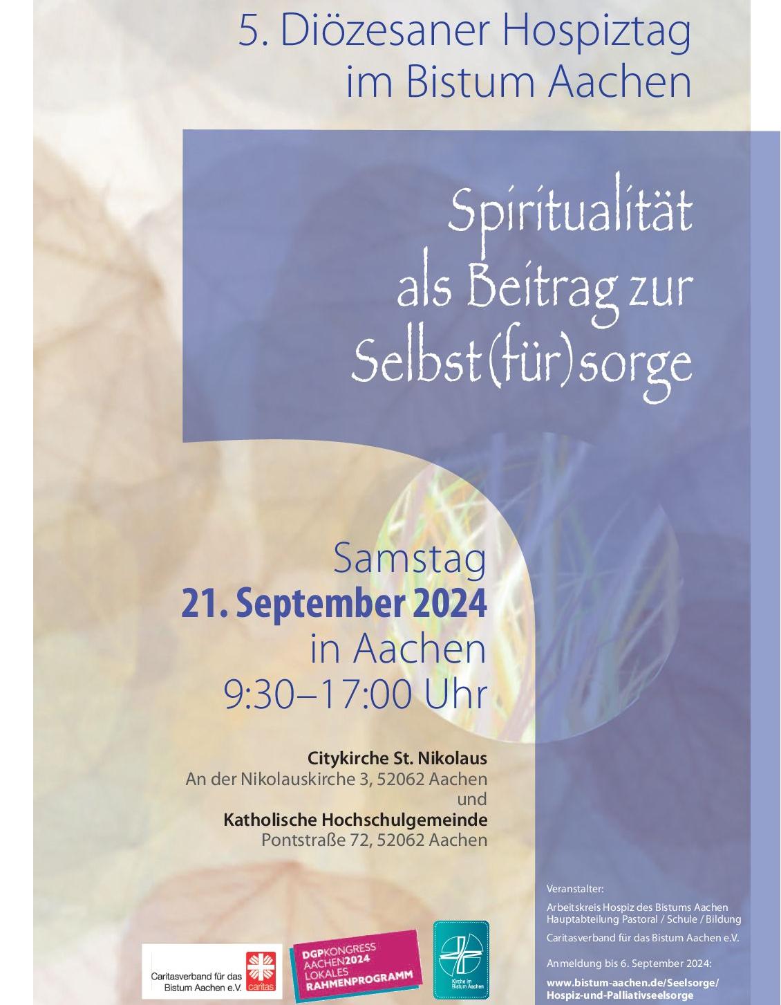 Hospiztag 24 A3 Plakat
