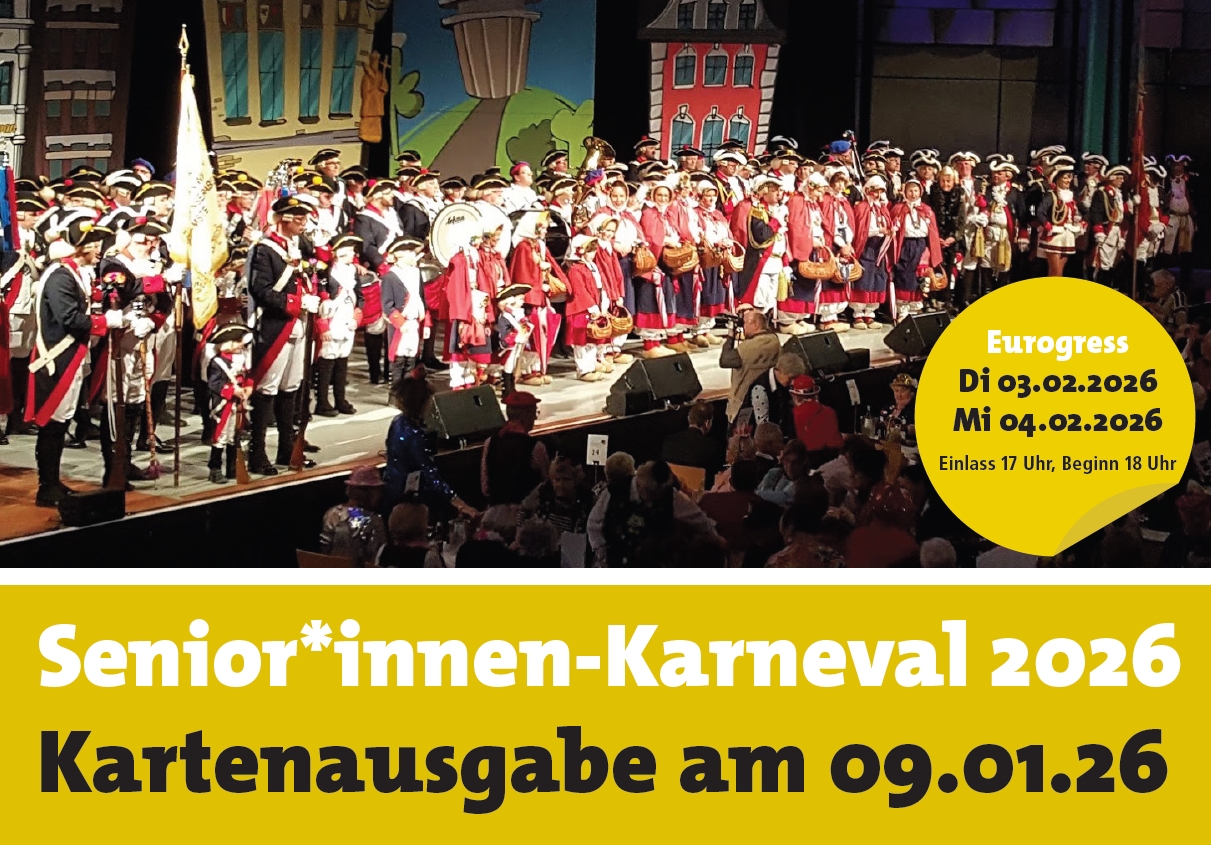 Karneval Kartenausgabe