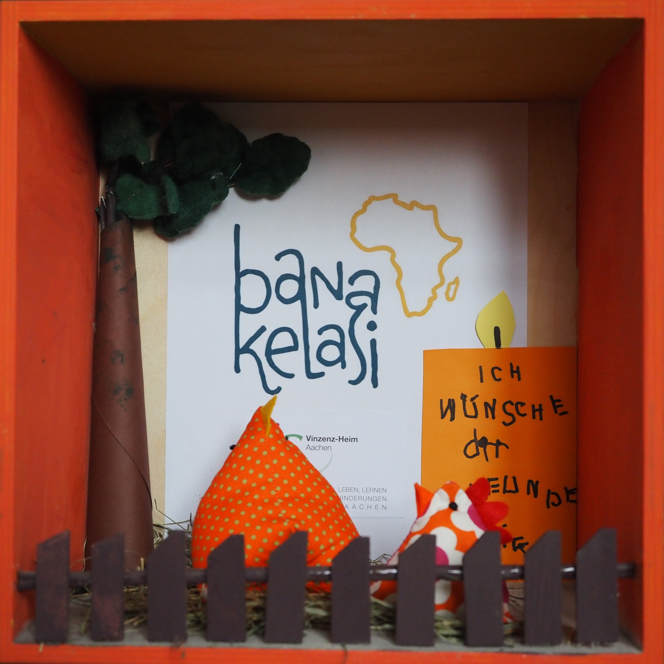 Hühner für Bana Kelasi Orange Gruppe Vinzenz-Heim