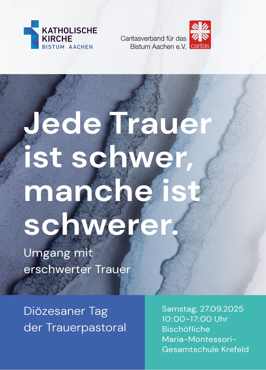 Plakat Diözesaner Tag der Trauerpastoral 2025