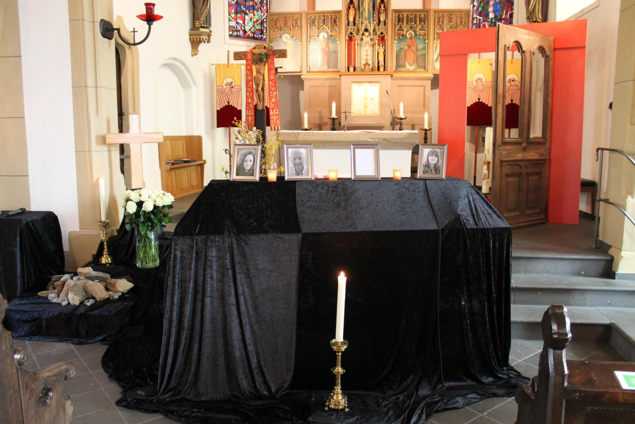 Der Gedenkgottesdienst in Lommersdorf