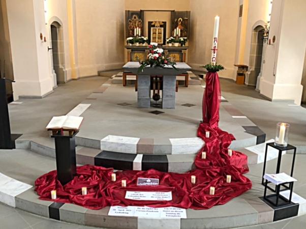 Die Grabes- und Auferstehungskirche in Düren