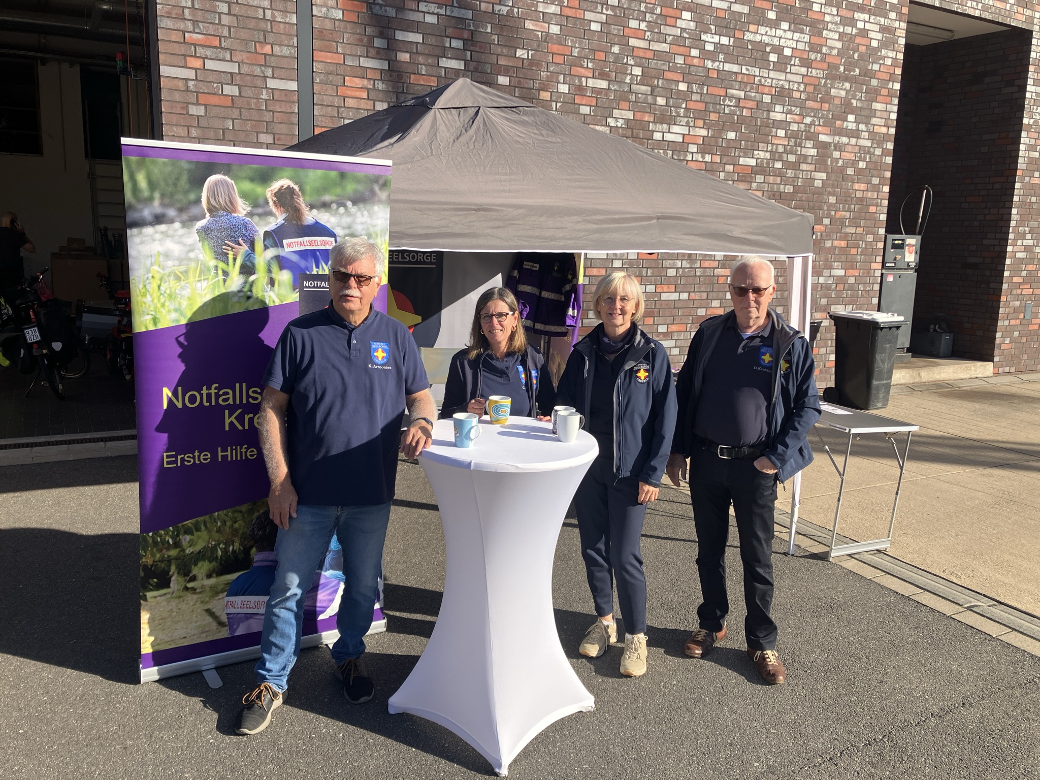 Stand beim Tag der offenen Tür der Feuerwehr Krefeld