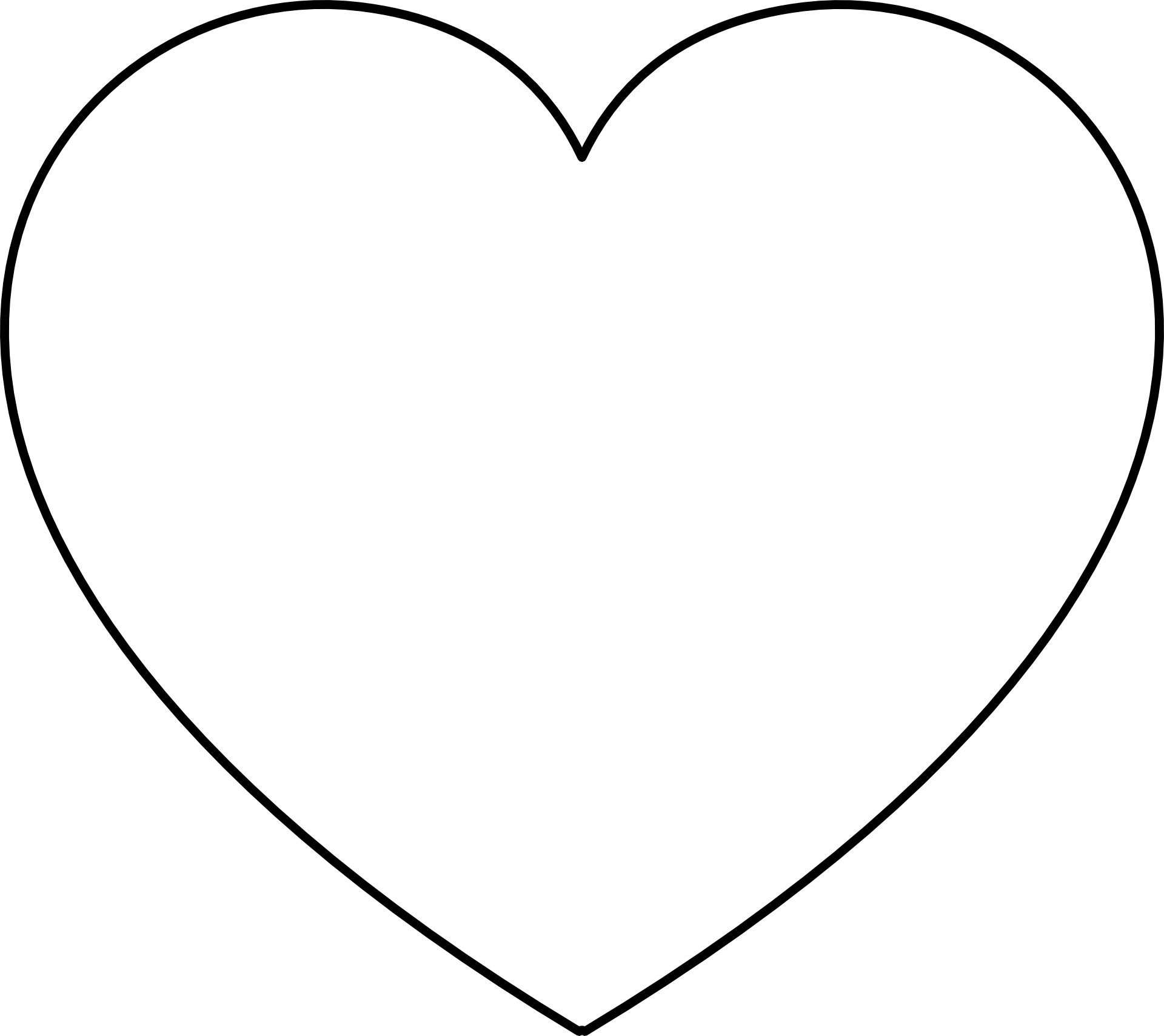 Herz weiß