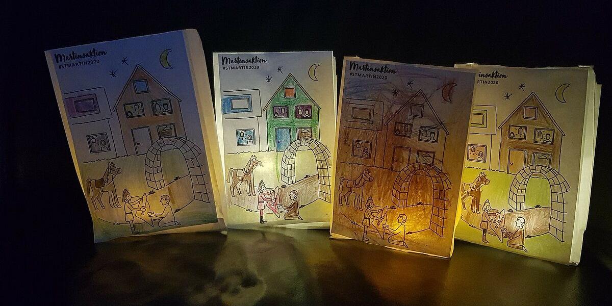 Zünd ein Licht an - Brötchentüte