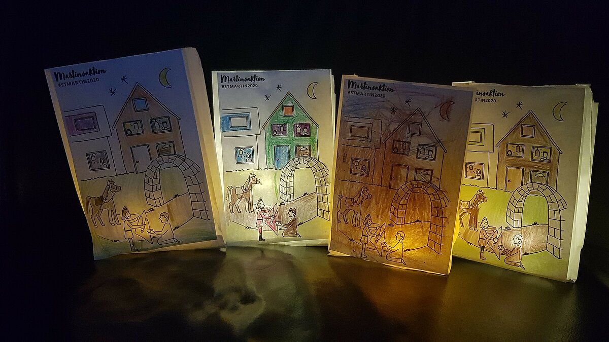 Zünd ein Licht an - Brötchentüte