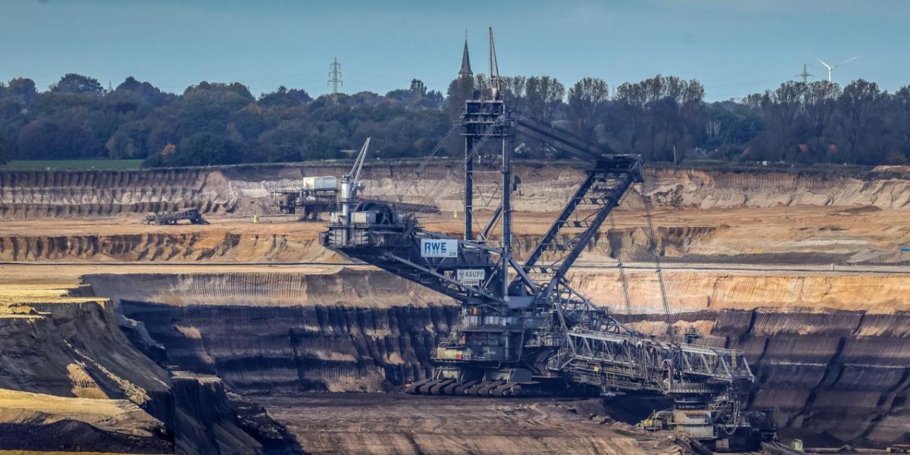 Braunkohletagebau im Rheinischen Revier
