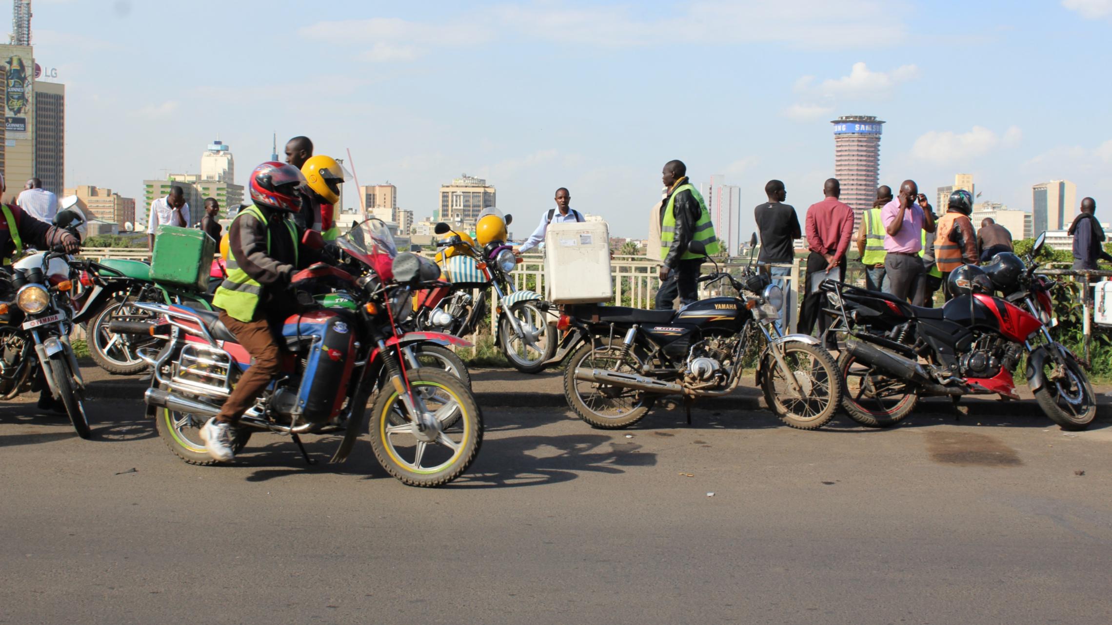 Alltagsszene in Nairobi