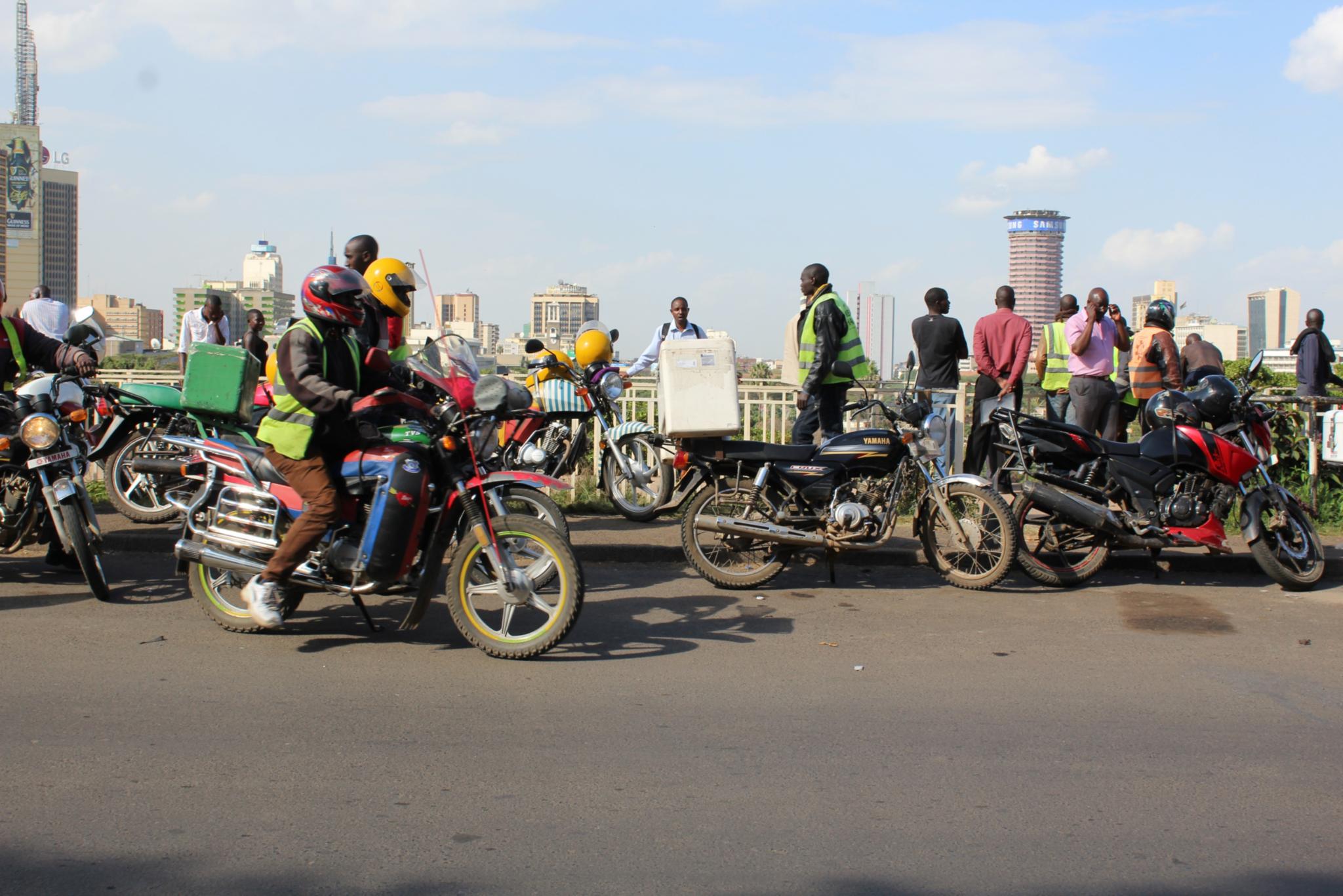 Alltagsszene in Nairobi